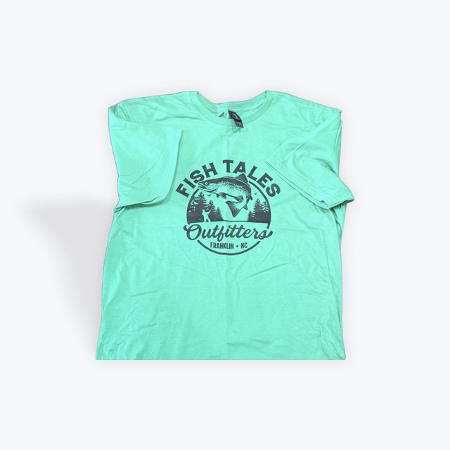 完売！FISH TALE TEE ホワイト Fishing Shirts and T-Shirts | Fish Tales Outfitters & Guide Service