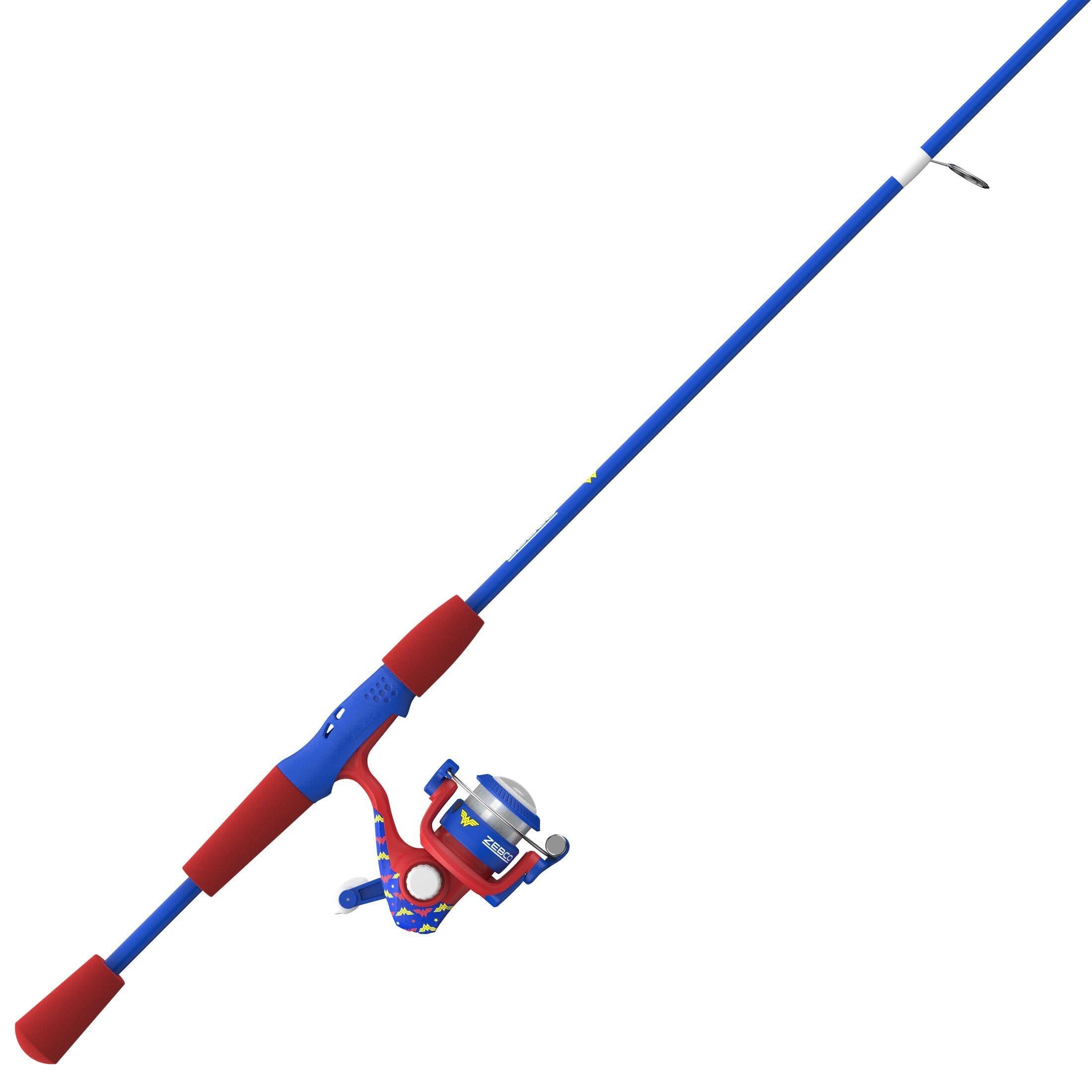 Spinning Combo Shakespeare Contender Rod And Reel ProFISHiency DRIP Red  White Blue 7ft M Freshwater Spinning