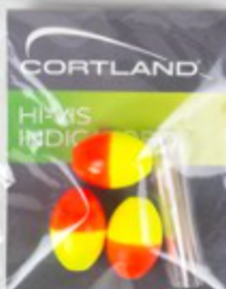 CORTLAND - Hi-Vis Large round Strike Indicators 3 Pack