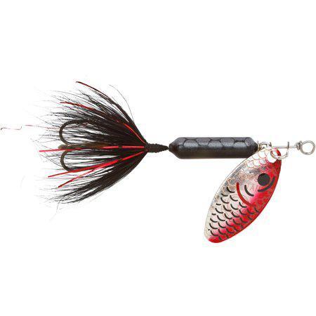 Yakima Bait Original Rooster Tail Spinners, Tinsel Black