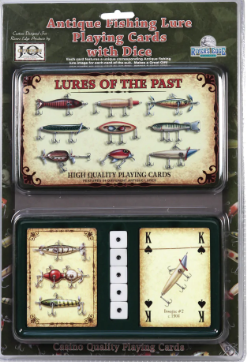 RIVERS EDGE Lures of the past playing cards
